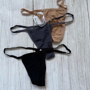 Breathe Assorted 3-Pack G-String Thongs
Hanky Panky